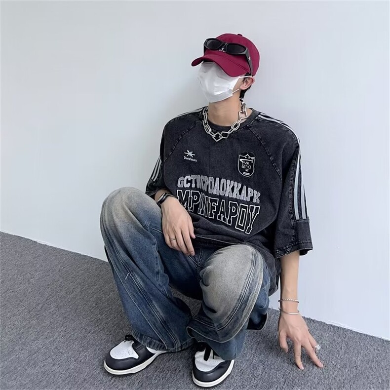 2024春夏季新款男休闲圆领短袖T恤P42,男装T恤,星座1116-2