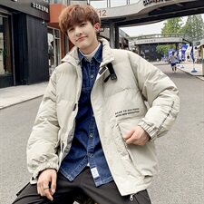 【】A003-HY8005-P130秋冬新款立领大口袋棉衣外套港仔2，男装棉衣，电商A003