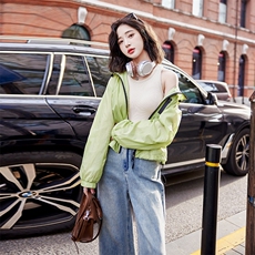 现货。防晒衣女2025年新款夏季宽松轻薄户外夹克小个子防晒服上衣，女装防晒衣，依万里