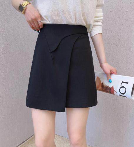 春季短款小黑裙，女装，变色鸟(4F)