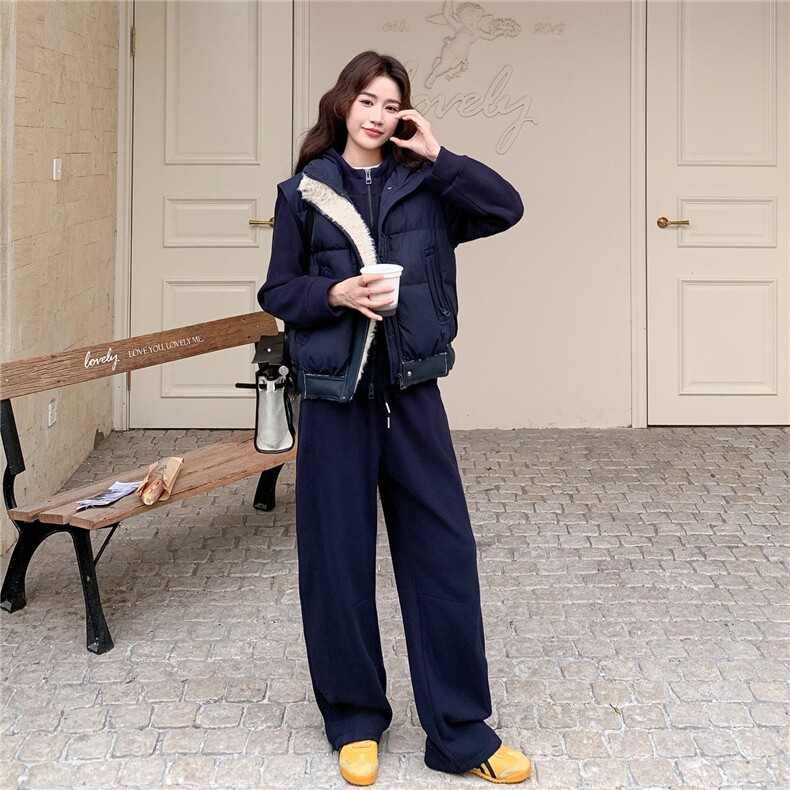 新款2025冬季马甲三件套7839-P265-K398,女装套装/套裙,2C057