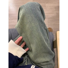 浅蓝色星空纹牛仔裤男款美式复古肌理感裤子直筒裤N8048-P55，男装牛仔裤，星座1007（原301D）