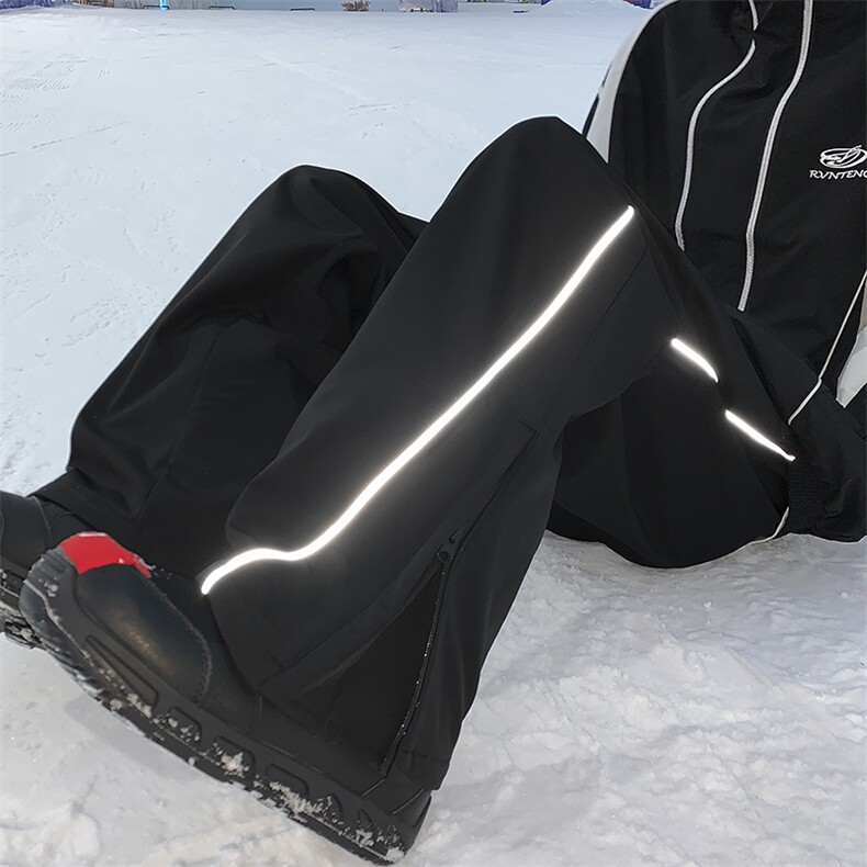 秋冬新款加绒加厚三防滑雪裤 XZ604-K122JR-P65控98图片