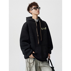 主推秋冬重磅刺绣砂洗做旧连帽卫衣JF21-特P65控98加绒P70控108，男装卫衣，电商A422-1