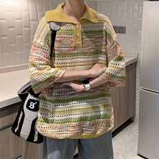 短袖青春流行潮流潮T恤夏季男标准圆领卡通动漫时尚潮牌，男装T恤，星座716-2