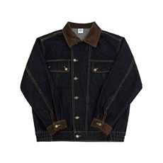 牛仔外套女秋季新款韩版宽松美式复古小个子牛仔上衣L88688-P75，男装工装外套，星座1008