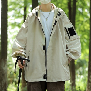 JK601-P75  户外防水冲锋衣初秋夹克衫外套爬山衣服  M-5XL图片