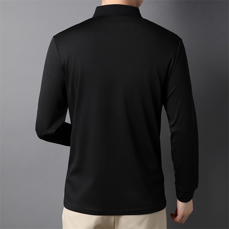 B988春季精品欧货品质POLO衫翻领长袖T恤主推高端P62,男装T恤,钱塘207-3