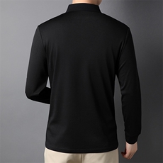 B988春季精品欧货品质POLO衫翻领长袖T恤主推高端P62，男装T恤，钱塘207-3