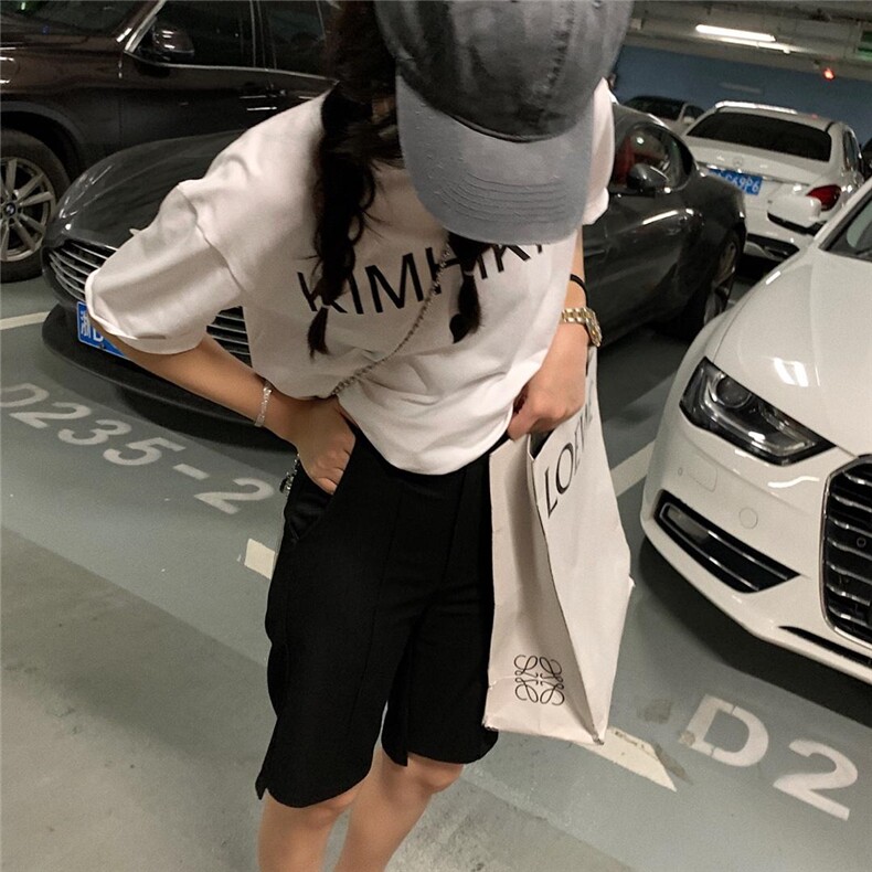 不规则西装中裤，女装西装，XTZ style