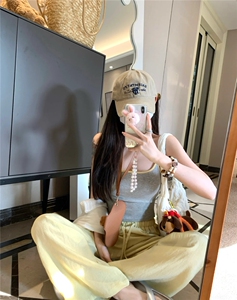 天丝亚麻凉凉裤直筒裤休闲百搭时尚图片