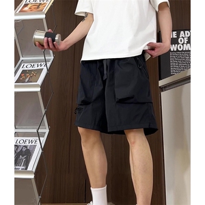 立体贴袋短裤cityboy夏季宽松休闲速干工装五分裤男DK001批45控58图片