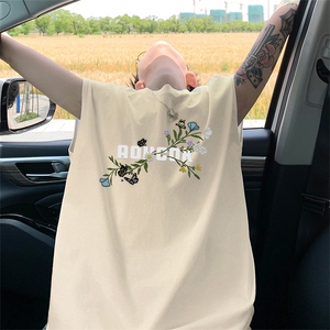 可48小时发货支持抖音得物来样二开240克重磅美式纯棉背心无袖t恤图片