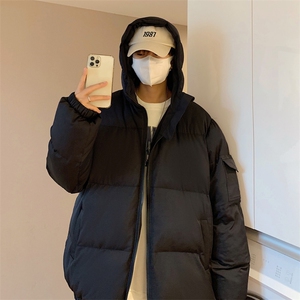M662 P80 港风外景 棉衣外套纯色百搭加大码情侣装学生棉服冬装图片