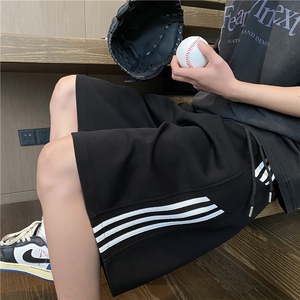 2025夏季新款美式运动条纹宽松休闲短裤B315-K25699-特p30控58图片