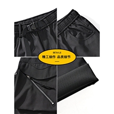 新款美式高街大口袋工装裤男春季户外宽松抽绳休闲A436-2517-P60，男装休闲裤，电商A436