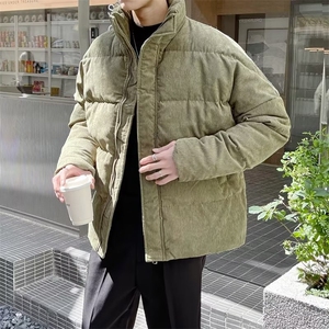 新款立领棉衣男冬季加厚棉袄外套韩版潮流宽松潮牌面包棉服 MA19图片