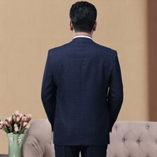 长年款！9850/爸爸婚礼西装套西服套装男大码婚礼休闲商务装，男装西服套装，星座1216（原钱塘722）