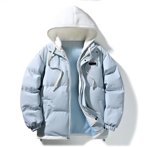 2025新款潮牌棉衣男冬季宽松加厚保暖棉服连帽情侣外套8809A/P80图片