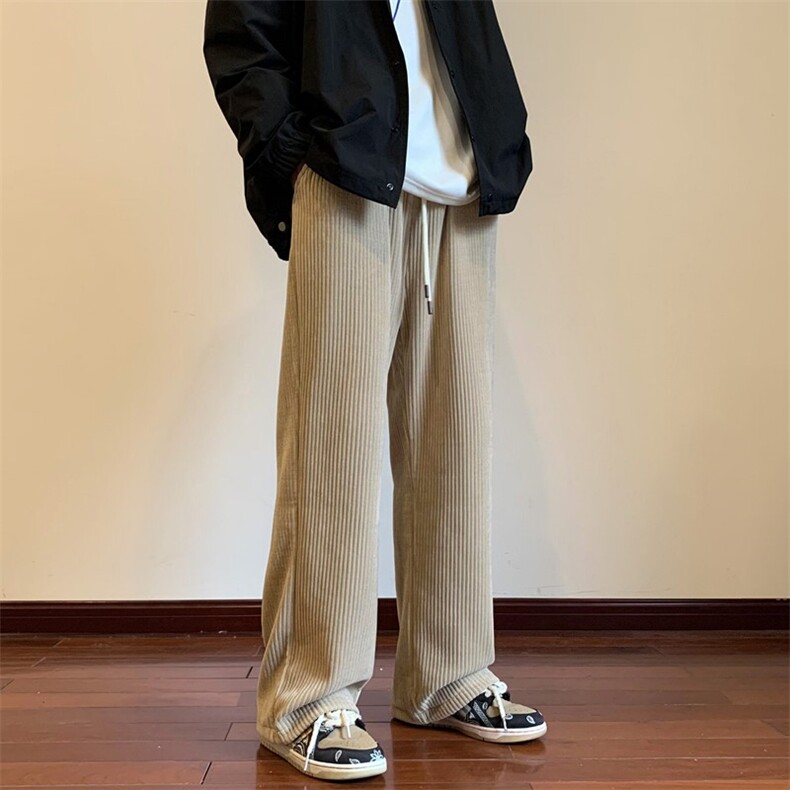 高克重雪尼尔休闲裤大码M~5XLXZ604-KG47-P55控68,男装休闲裤,星座604