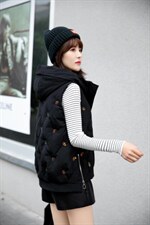 亮片百搭马甲，女装马甲，裳之恋语