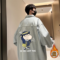 浅蓝色加绒款