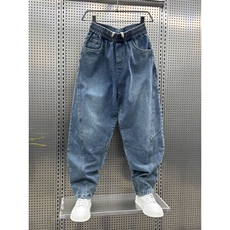1506-1/KT11831/P512026新款修身小脚牛仔裤男士蓝色水洗束脚裤，男装牛仔裤，星座1506-1
