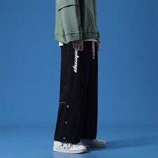 2021新款蓝墙灯芯绒灰色休闲宽松运动裤A061-K1859-P45控价65，男装休闲裤，电商A061
