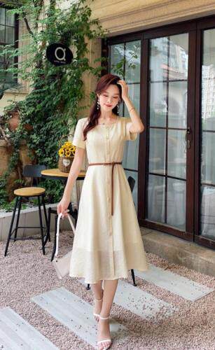 2021天丝提花夏天连衣裙,女装连衣裙,天使公主