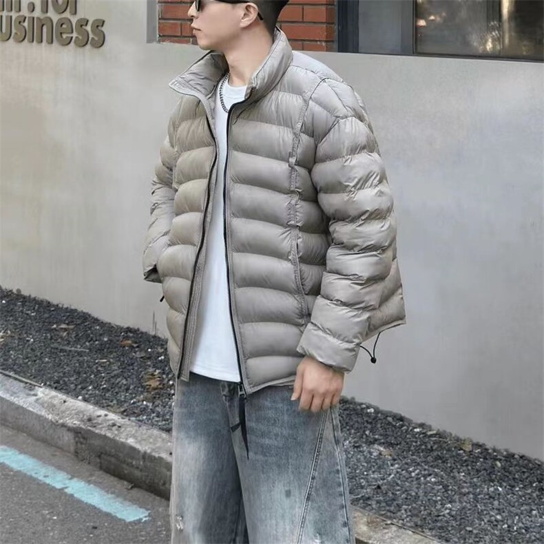 (网图)石墨烯无胆排骨立领保暖棉服加厚外套棉袄313B-5518-P160,男装棉衣,星座313B