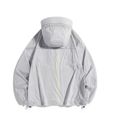 UPF50+有报告凉感轻薄透气宽松大码潮流防晒服DQC659-P48，男装防晒衣，电商B306