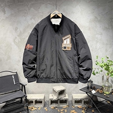1506-1/JG671/P64冬季款百搭街头风宽松棉夹克棒球服棉衣潮1，男装夹克，星座1506-1