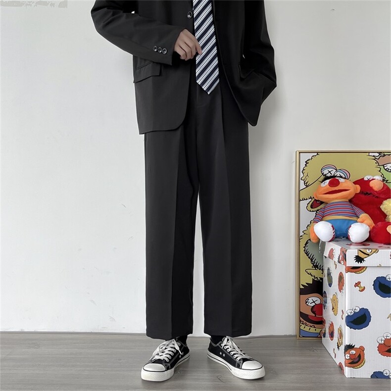 男春季休闲裤九分裤XK002P38图片