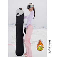 冬季加绒加厚单双板中性宽松登山滑雪裤K1002J加绒特批P55控108，男装卫衣，电商A001