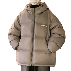 83025-P198控298港风连帽羽绒服男款简约设计感外套户外防寒保暖，男装羽绒服，电商D310B