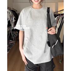 原版版型面料50%棉280克拼接短袖T恤抗皱硬挺310A-4-T81-特批25，男装T恤，星座310A-4