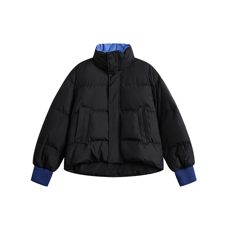 2025冬款拼色下摆抽绳羽绒服--1311控价298,男装羽绒服,电商S012（CATTEE）