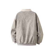 PY5552-P85特冬季PU皮棉服兔毛加绒加厚保暖棉衣，男装棉衣，电商D232