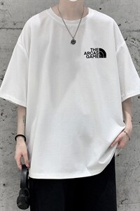 HT73232-P22 华夫格t恤男短袖男大码五分袖 大皂风图片
