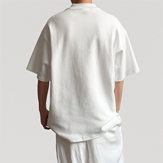 现货-主推设计感潮牌短袖T恤男个性半袖上衣A351-AT2473-P45，男装T恤，电商A351