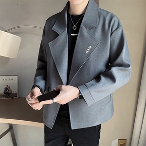店主风~大翻领刺绣设计休闲西装夹克外套  K068/P95图片