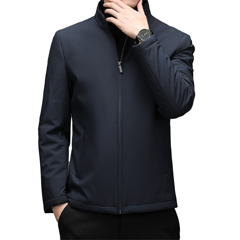冬季棉衣男外套立领中青年保暖棉服爸爸冬装外套DFLDM16002-P185图片