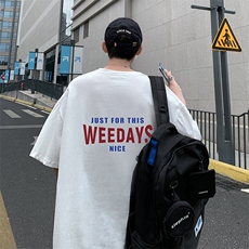 DX17113-P20纯棉短袖t恤男大码半袖打底衫宽松体恤衫港风，男装T恤，电商A040