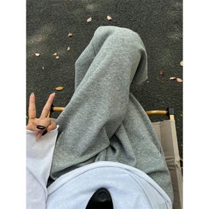 休闲百搭长裤时尚宽松直筒垂顺拖地裤 JHTP01：17：39图片