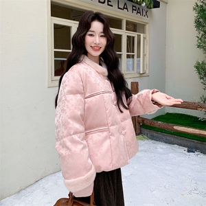 大货 新中式风超好看羽绒服女A903P295K428图片