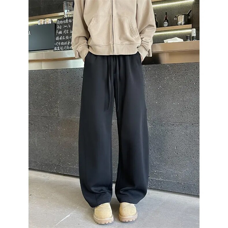 1506A/GY500/P38春秋新款垂感抗皱弯刀休闲裤1,男装休闲裤,星座1506A