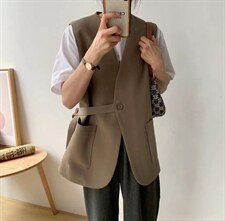 【素妮】2022新款西装马甲，，女装西装，素妮