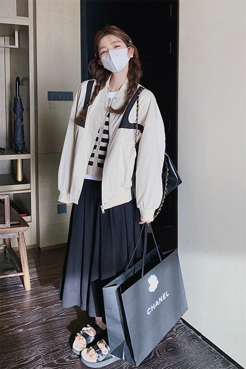 2025秋季休闲棒球服2C322-S9033-P120-K178,女装短外套,2C322