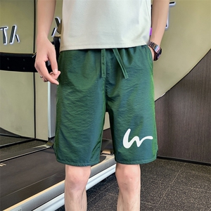 B340 H62133 p40 65 小伙风冰丝冰感超薄短裤男 炫彩五分裤图片
