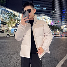 社会小伙冬季皮棉衣男加厚男士棉服潮流棉袄青年A266-P01-P80，男装棉衣，电商A266
